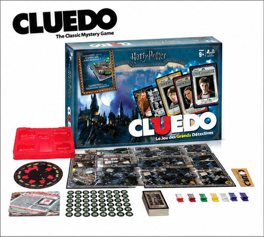 Board Game Strategi - Cluedo Harry Potter Edition Brettspiel, Englische