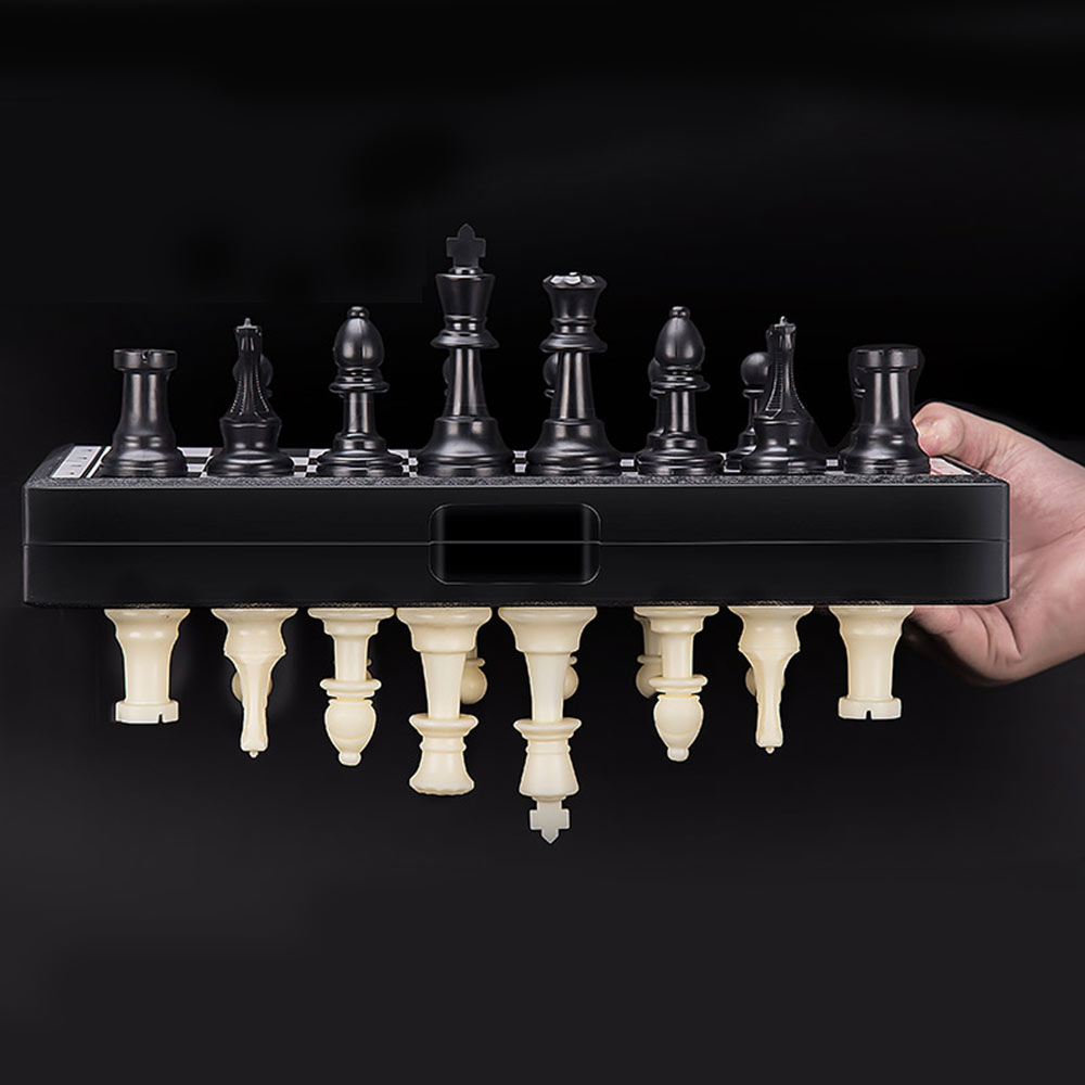 Magnetic Travel Chess - Tragbare Spezielle Magnetische Schach Backgammon Checkers