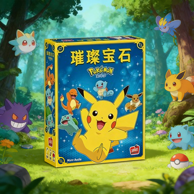 Board Game Strategi - ASMODEE Dazzling Gem Pokémon Brettspiel -