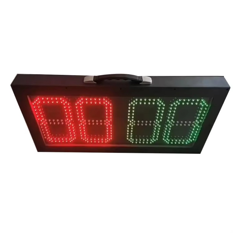 Board Game Youtube - Vierstellige Tragbare Doppelseitige/Einseitige Ferngesteuerte LED-Elektronische Auswechseltafel