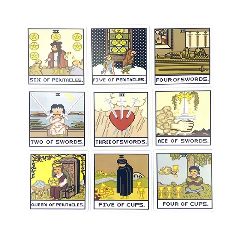 8-Bit Fantasy Tarot Deck Karte – Board Game Quantum Bewertung und Preis