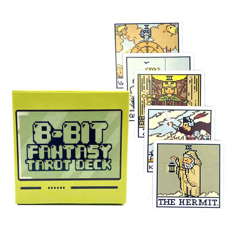 1Box 8 Bit Fantasie Tarot Deck – Board Game Quantum Bewertung und Preis
