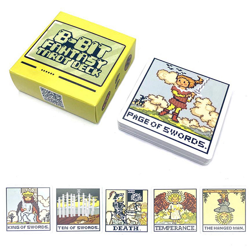 1Box 8 Bit Fantasie Tarot Deck – Board Game Quantum Bewertung und Preis