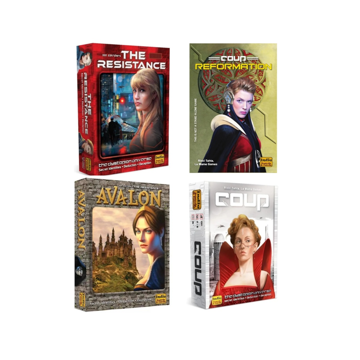 Coup-Kartenspiel |   The Resis – Board Game Avalon Bewertung und Preis