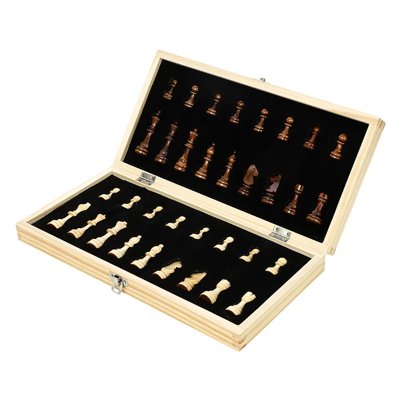 Schachbrett, drei in 1, Holz-D – Magnetic Travel Chess Bewertung und Preis