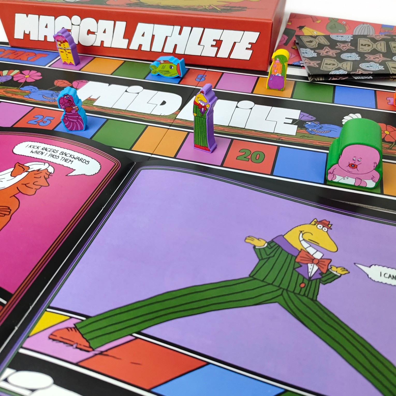 MAGICAL ATHLETE Kartenspiel Pa – Board Game Strategi Bewertung und Preis
