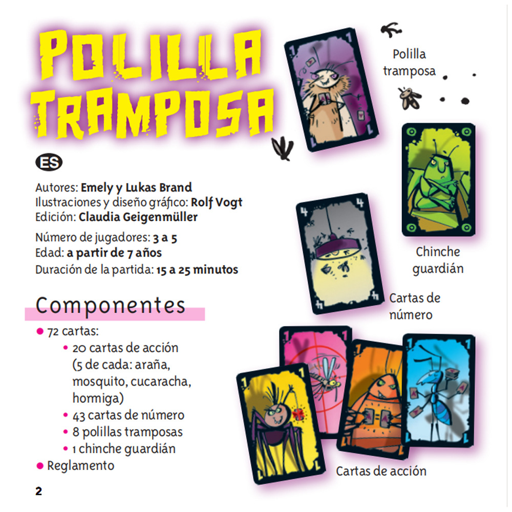 Polilla Tramposa Español Spiel – Board Game Recommendation Bewertung und Preis