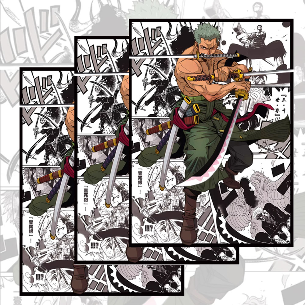 60 Stück 66 x 91 mm One Piece  – Board Game Illustrator Bewertung und Preis