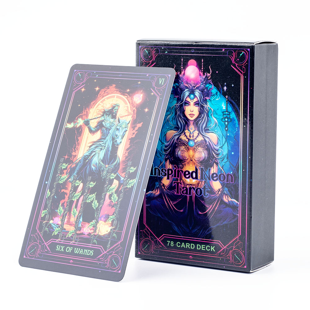 Inspired Neon Tarot Deck 78 Ka – Board Game Quantum Bewertung und Preis